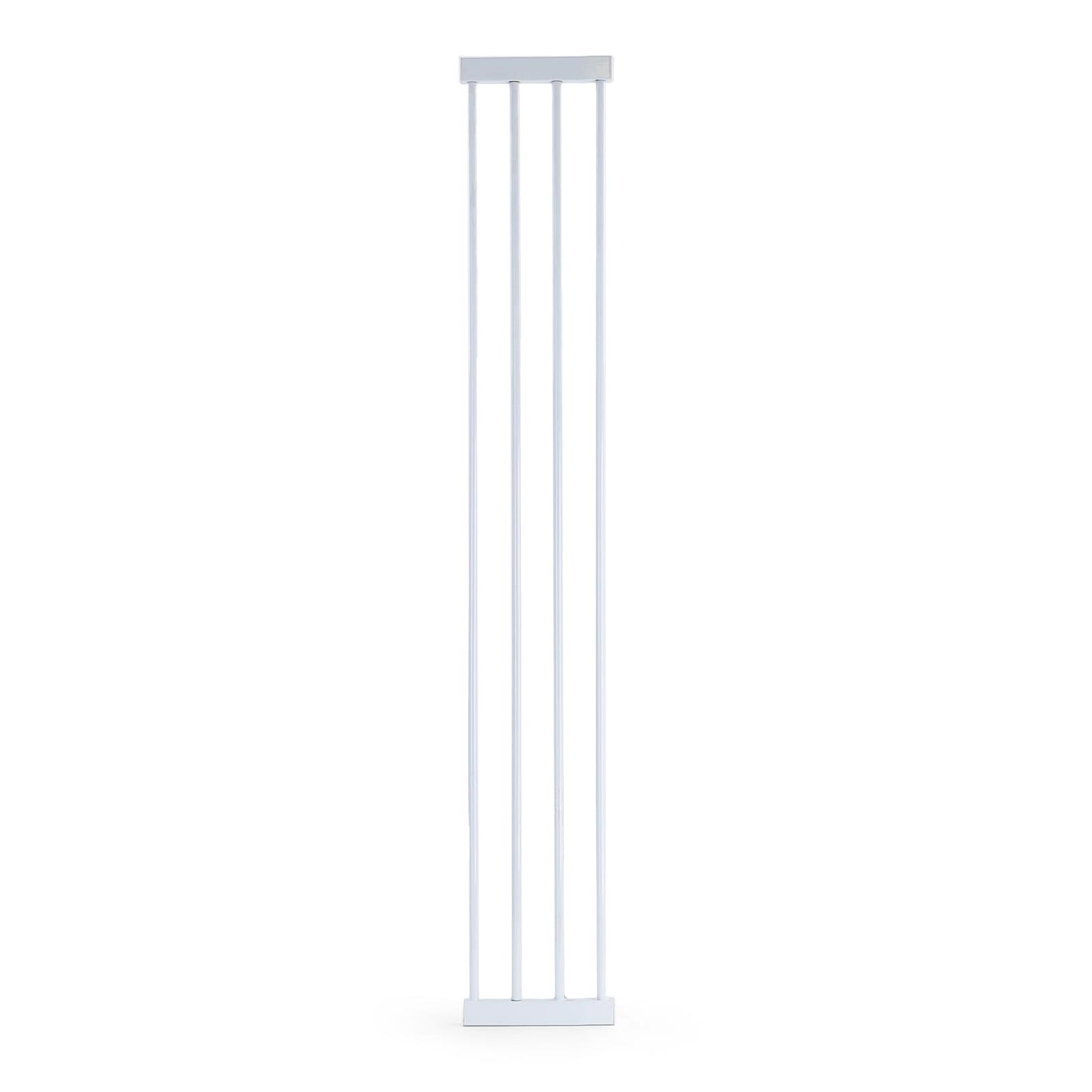 Absperrgitter Treppenschutzgitter Metall weiß Rampe 83-96cm  120cm hoch 